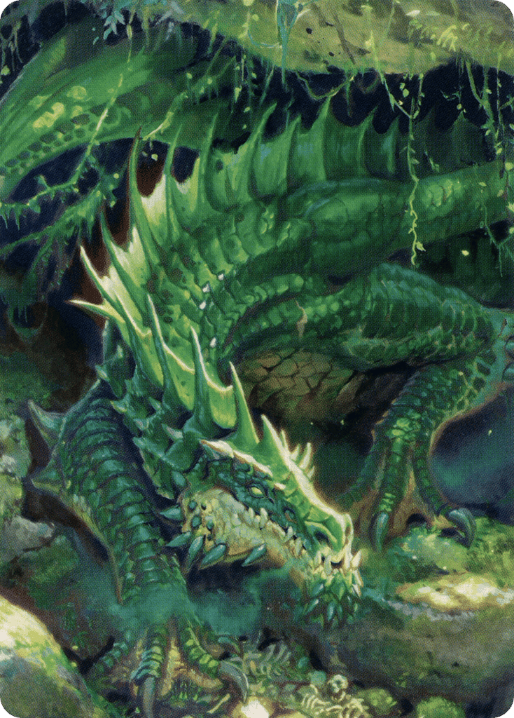Lurking Green Dragon