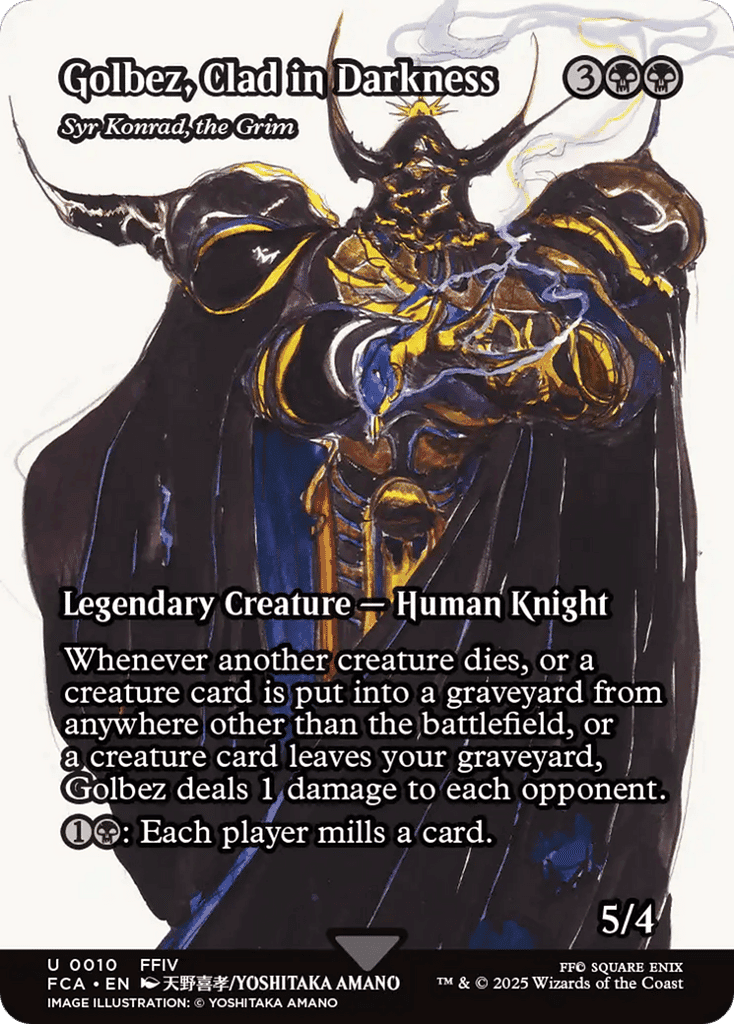Golbez, Clad in Darkness - Syr Konrad, the Grim