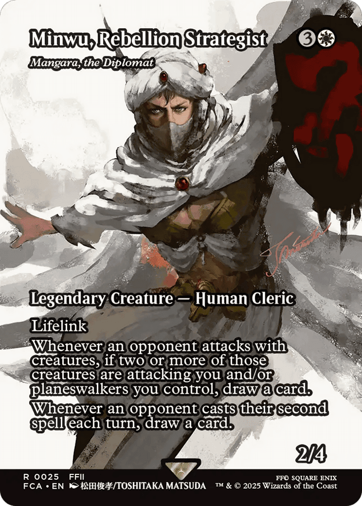 Minwu, Rebellion Strategist - Mangara, the Diplomat