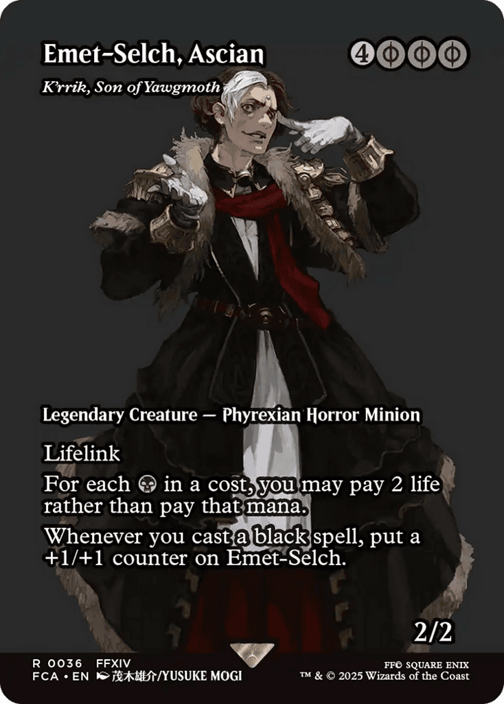 Emet-Selch, Ascian - K'rrik, Son of Yawgmoth