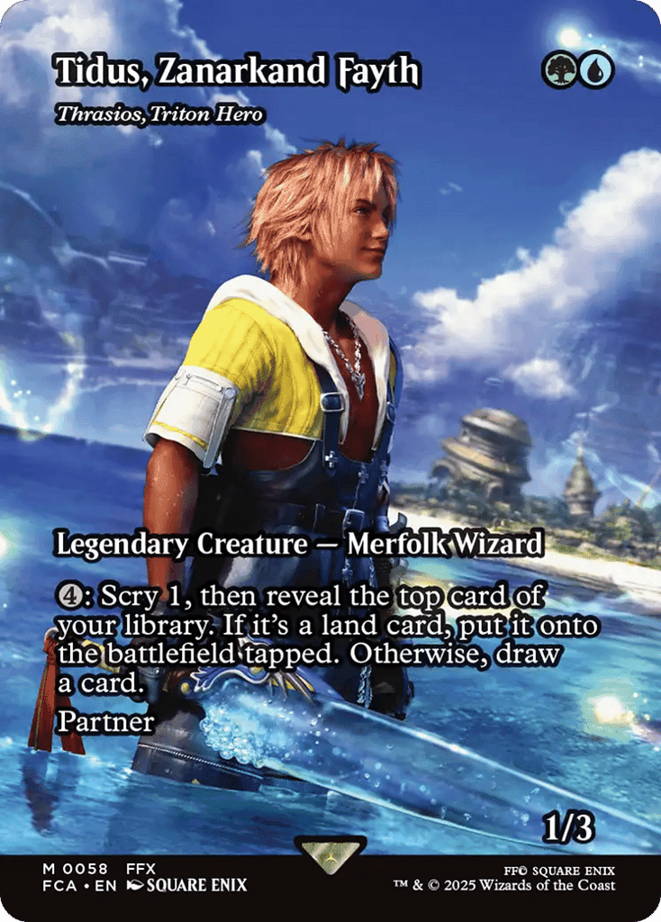 Tidus, Zanarkand Fayth - Thrasios, Triton Hero