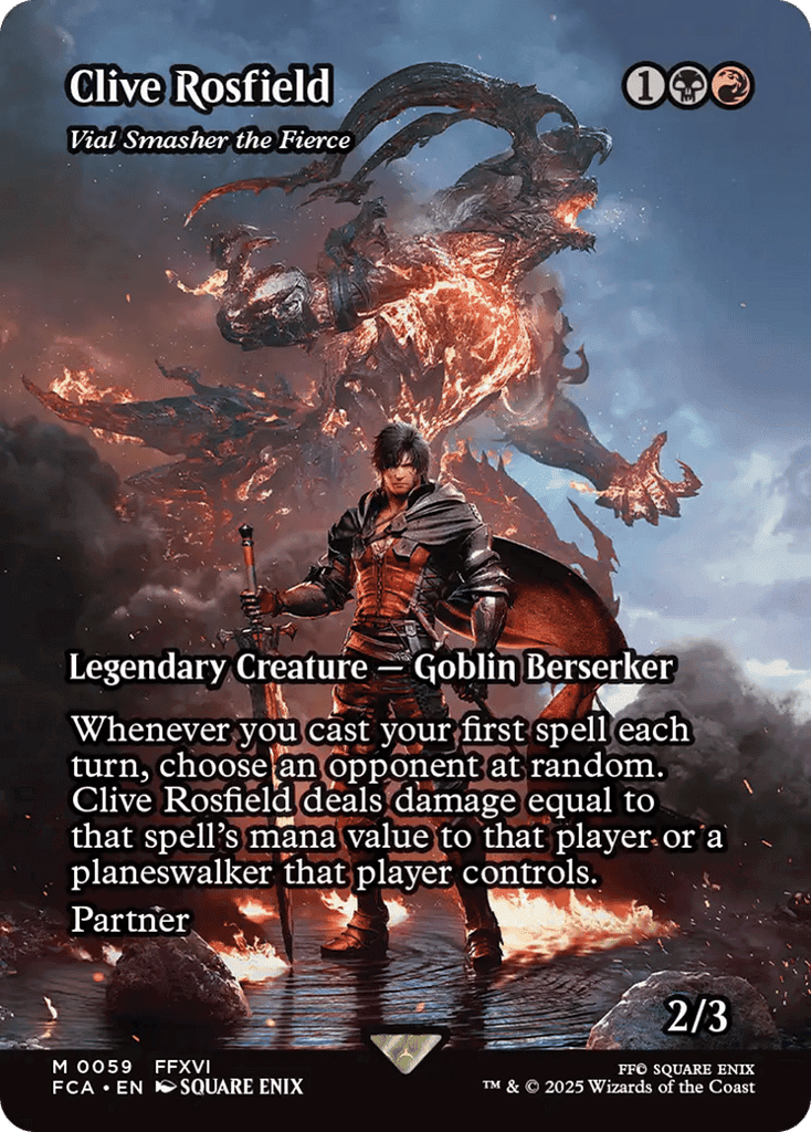 Clive Rosfield - Vial Smasher the Fierce