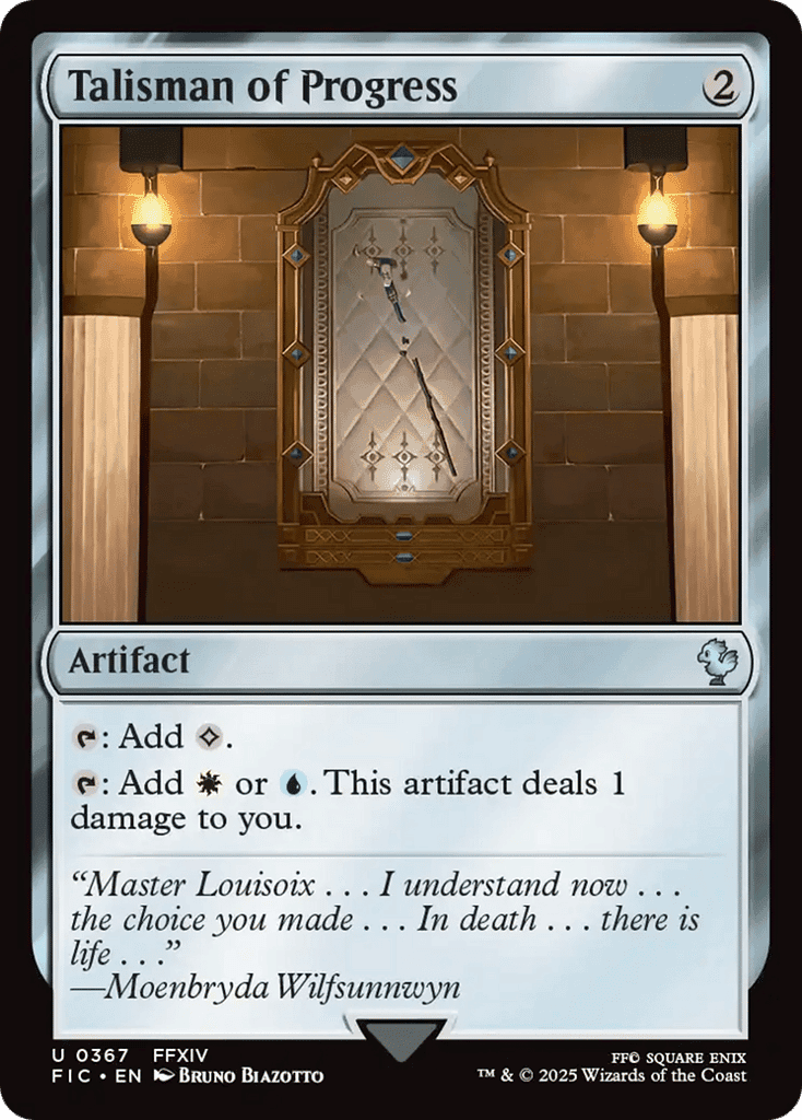 Talisman of Progress