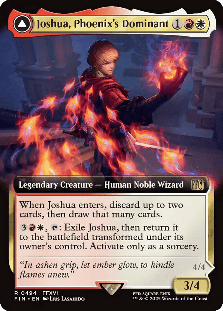 Joshua, Phoenix's Dominant // Phoenix, Warden of Fire