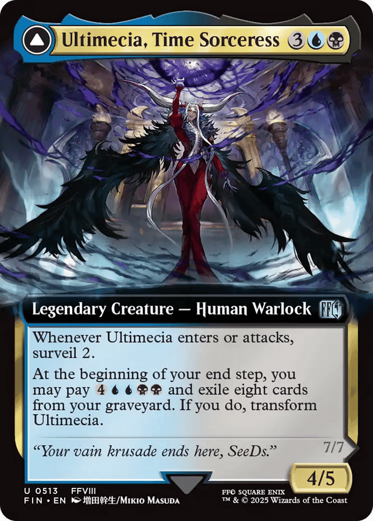 Ultimecia, Time Sorceress // Ultimecia, Omnipotent