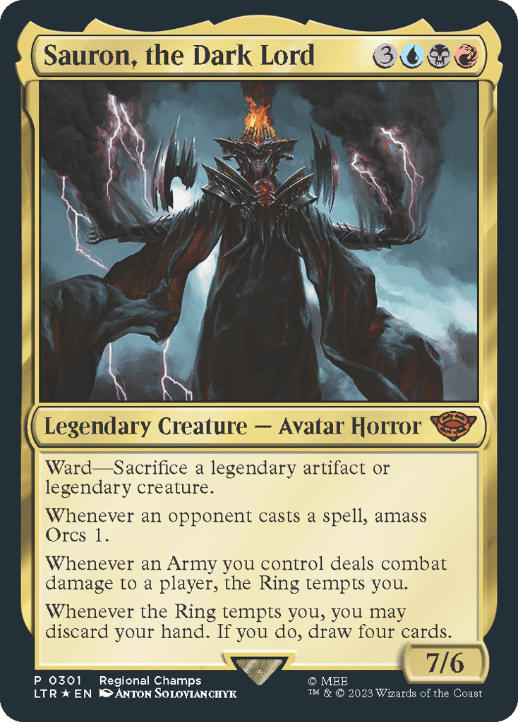 Sauron, the Dark Lord
