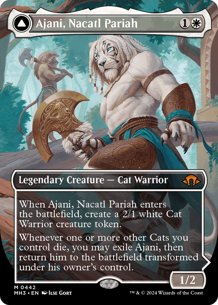 Ajani, Nacatl Pariah // Ajani, Nacatl Avenger