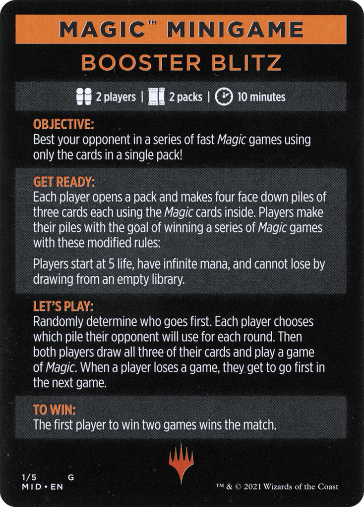 Booster Blitz