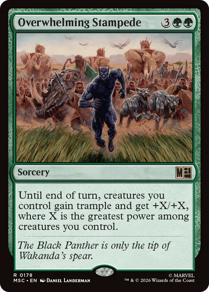 Overwhelming Stampede