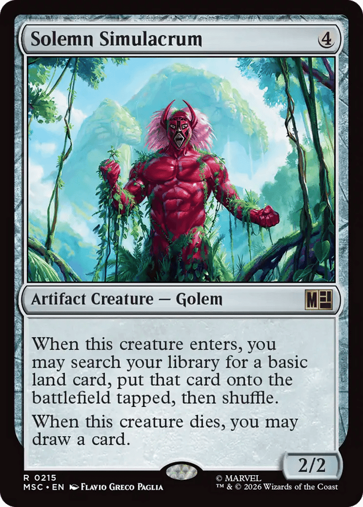 Solemn Simulacrum