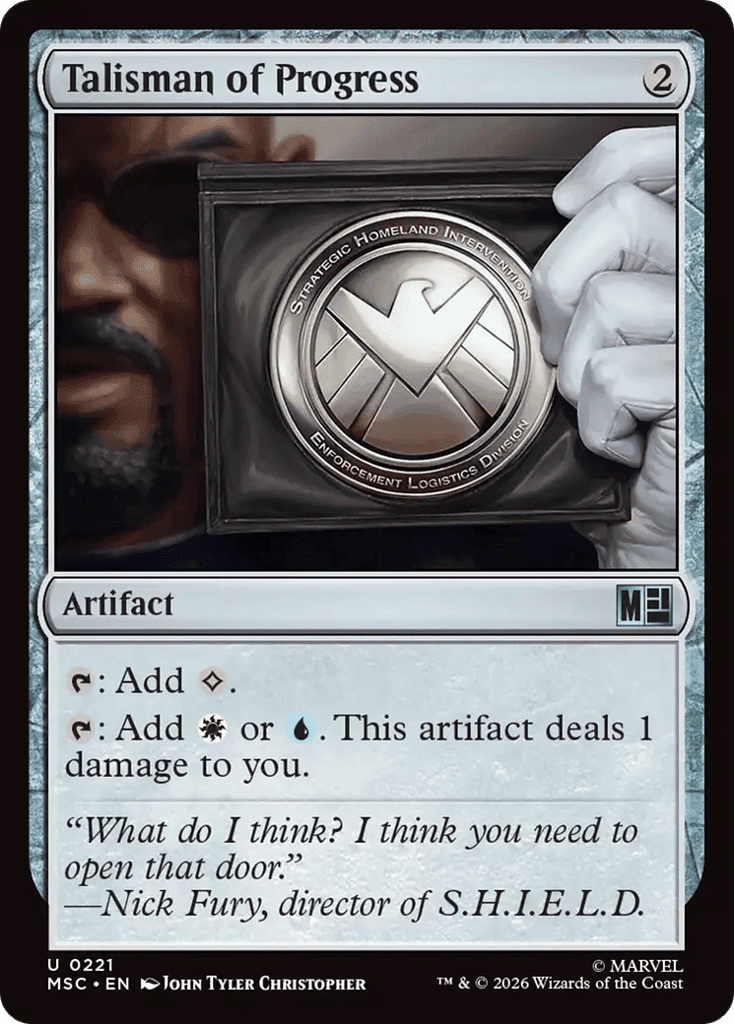 Talisman of Progress