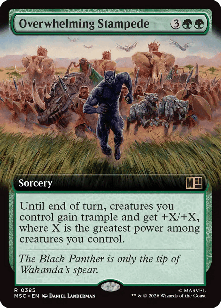 Overwhelming Stampede