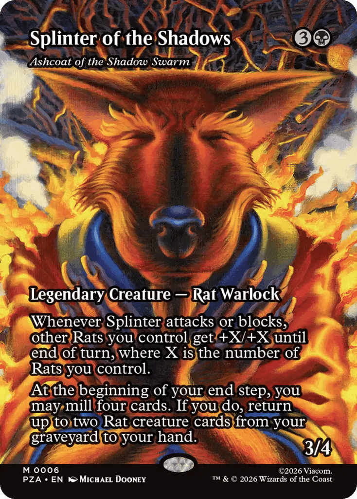 Splinter of the Shadows - Ashcoat of the Shadow Swarm