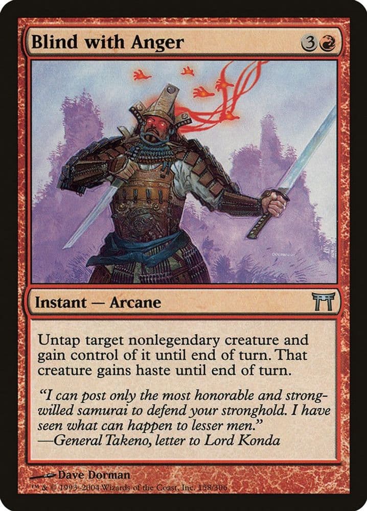 Blind with Anger