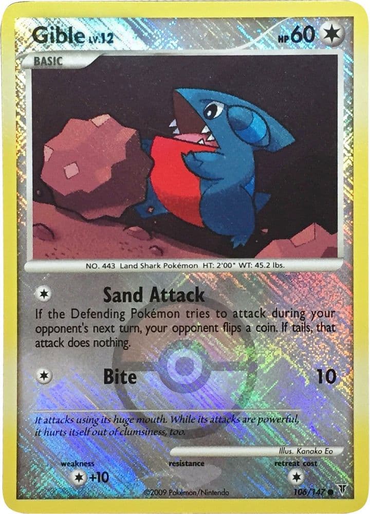 Gible - 106/147 (Championship Promo) [Staff] (Championship Promo)