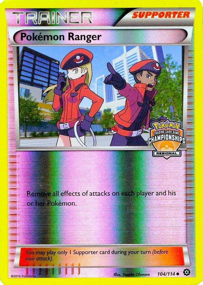 Pokemon Ranger - 104/114 (Regional Championships) [Staff] (Regional Championships)