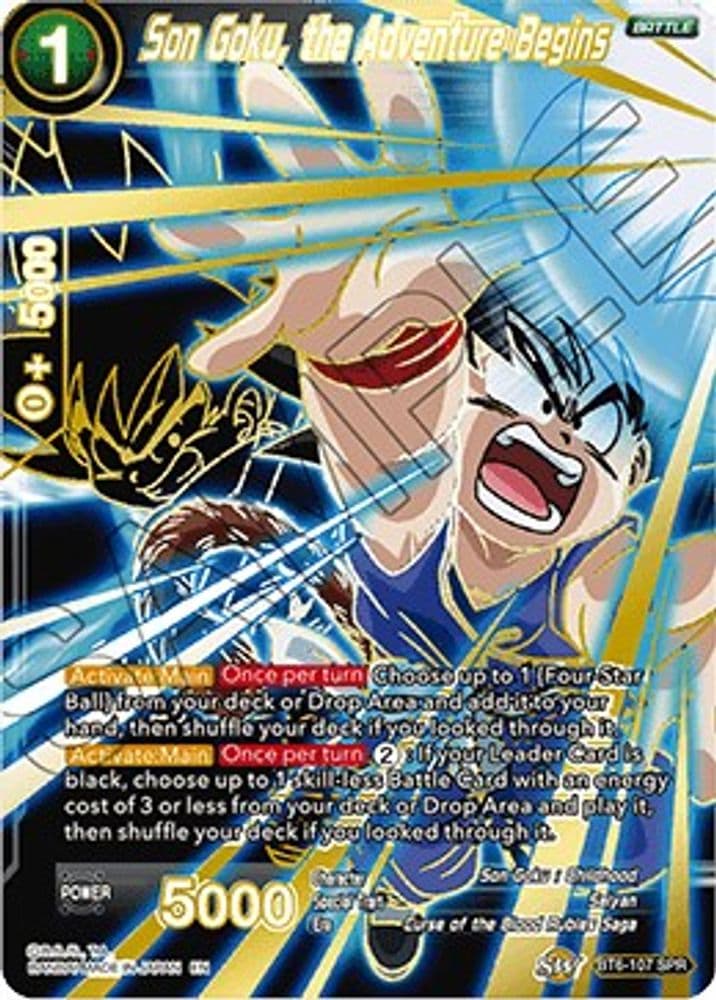 Son Goku, the Adventure Begins (SPR)