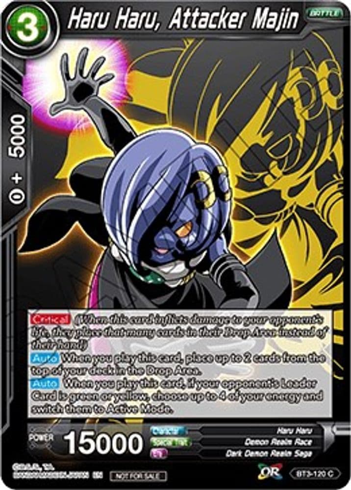 Haru Haru, Attacker Majin (Origins 2019) (Event Pack 3 - 2019)