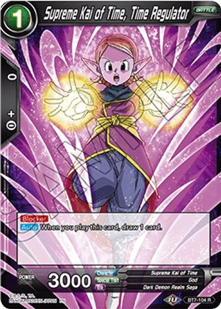 Supreme Kai of Time, Time Regulator
