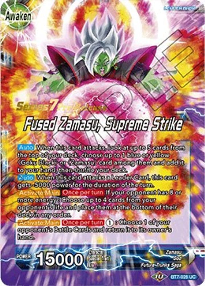 Goku Black & Zamasu // Fused Zamasu, Supreme Strike (Pre-Release)