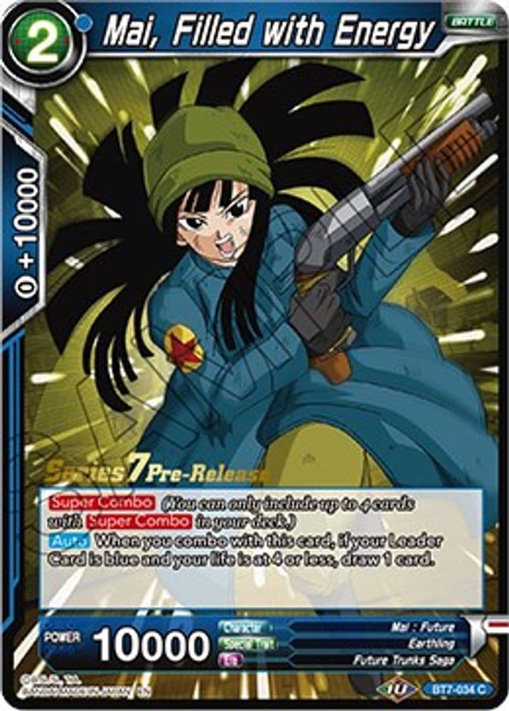 Mai, Filled with Energy (Pre-Release)