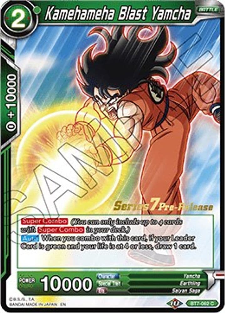 Kamehameha Blast Yamcha (Pre-Release)