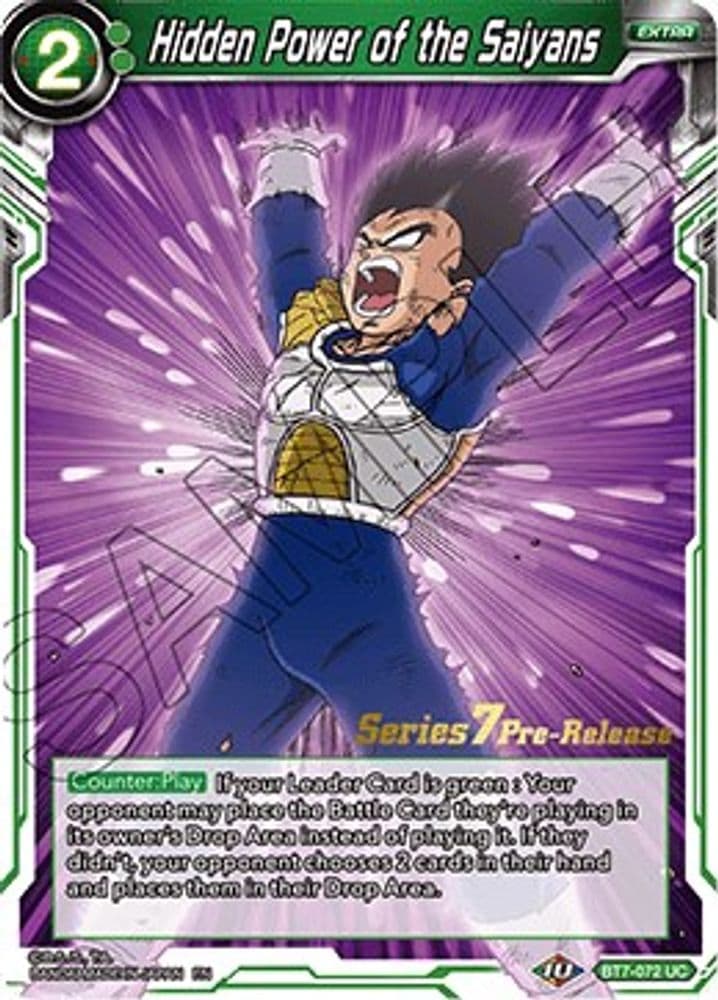 Hidden Power of the Saiyans (Pre-Release)