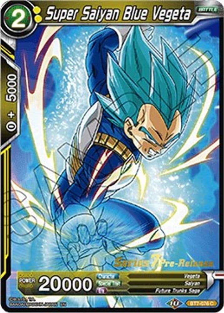 Super Saiyan Blue Vegeta (Pre-Release)