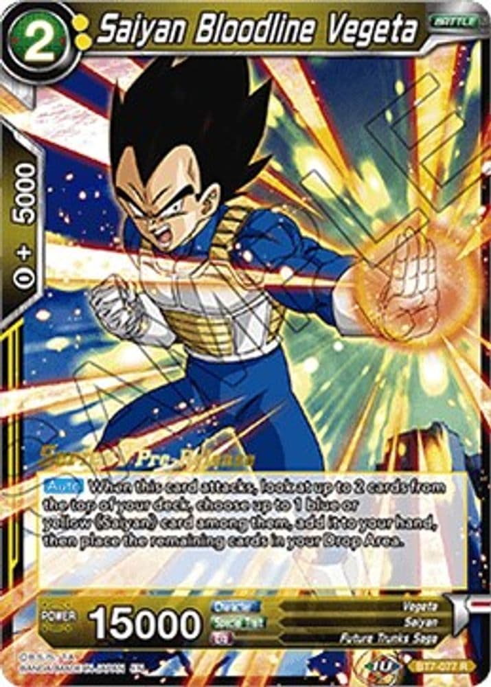 Saiyan Bloodline Vegeta (Pre-Release)