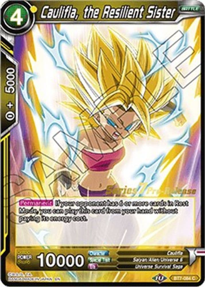 Caulifla, the Resilient Sister (Pre-Release)
