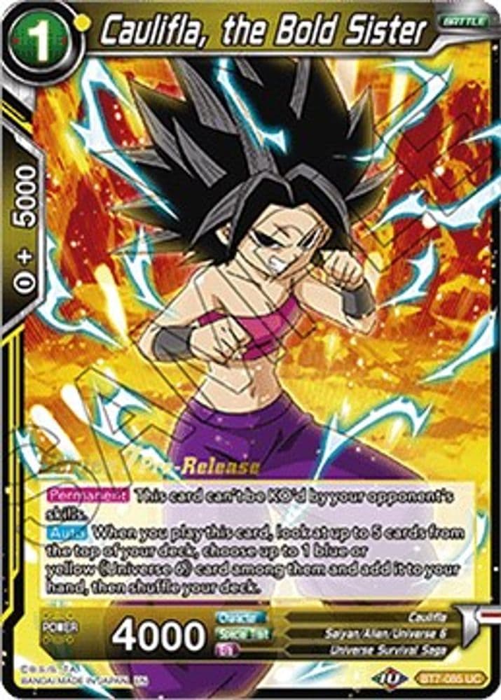 Caulifla, the Bold Sister (Pre-Release)