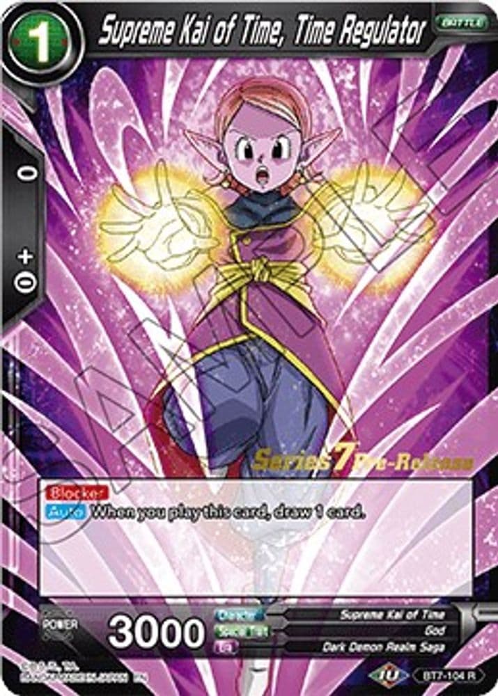 Supreme Kai of Time, Time Regulator (Pre-Release)