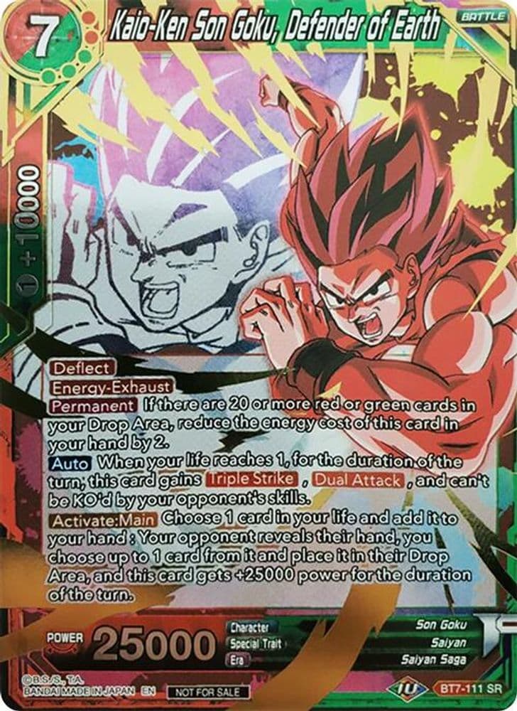 Kaio-Ken Son Goku, Defender of Earth (Event Pack 4)