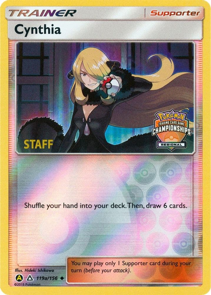 Cynthia (Regional Championships · Staff)