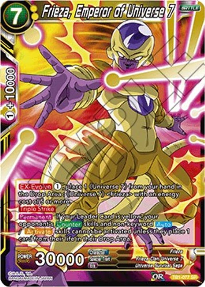 Frieza, Emperor of Universe 7