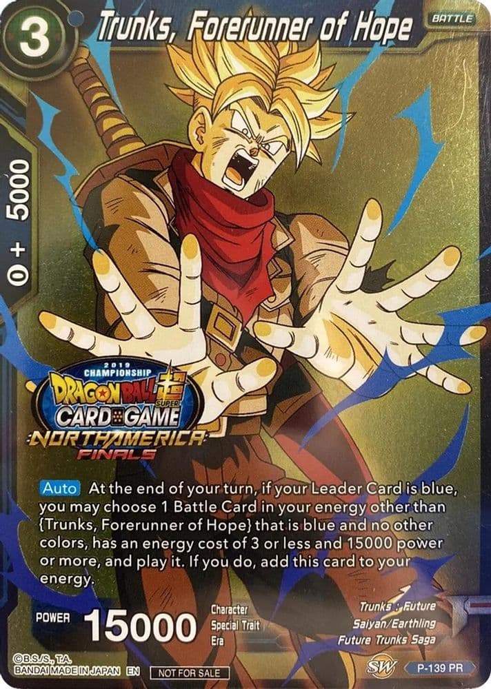Trunks, Forerunner of Hope (Championship Final 2019)