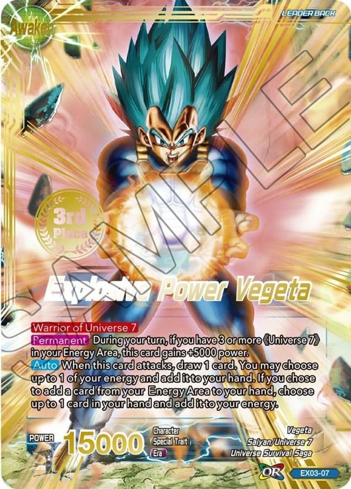 Vegeta // Explosive Power Vegeta (Championship Final 2019 · 3rd Place)