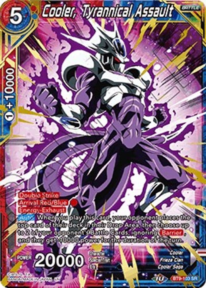 Cooler, Tyrannical Assault