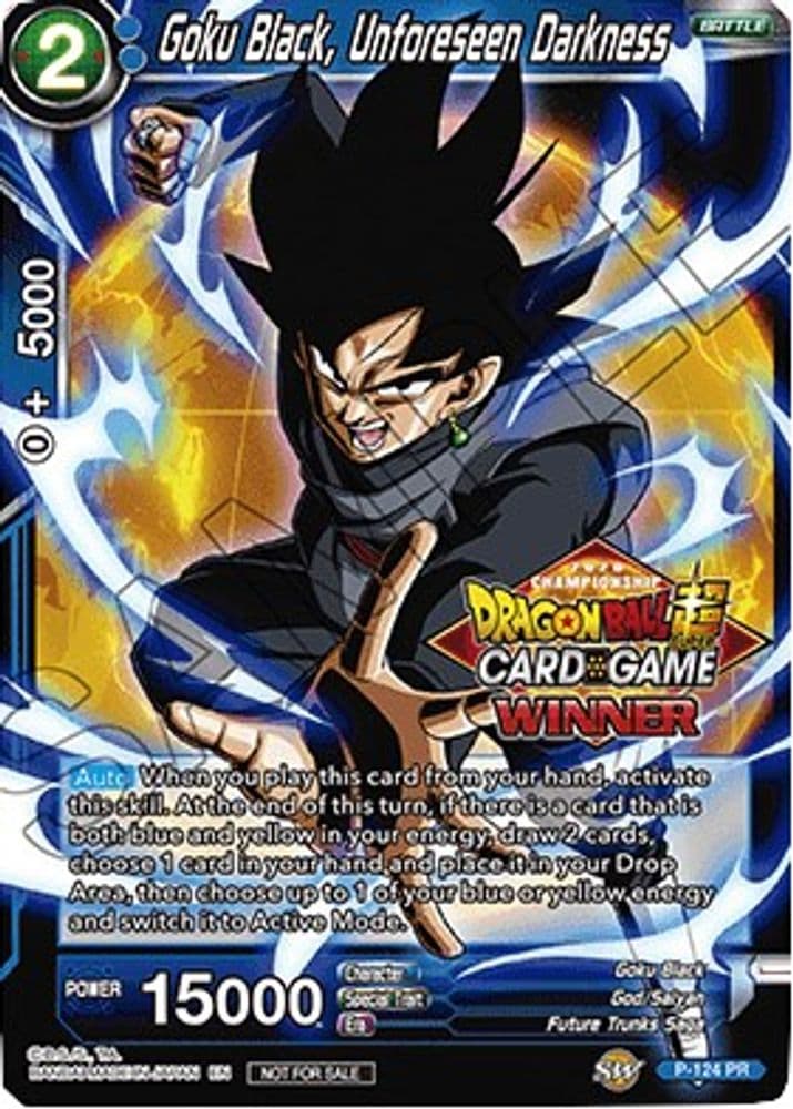 Goku Black, Unforeseen Darkness (Regional Championship 2020)