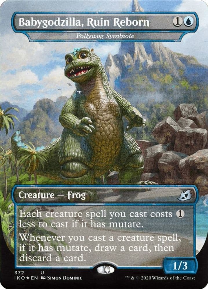 Babygodzilla, Ruin Reborn - Pollywog Symbiote