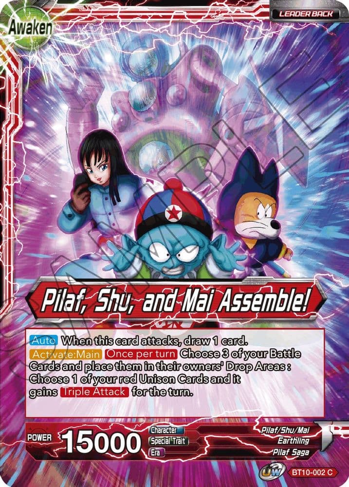 Pilaf // Pilaf, Shu, and Mai Assemble!