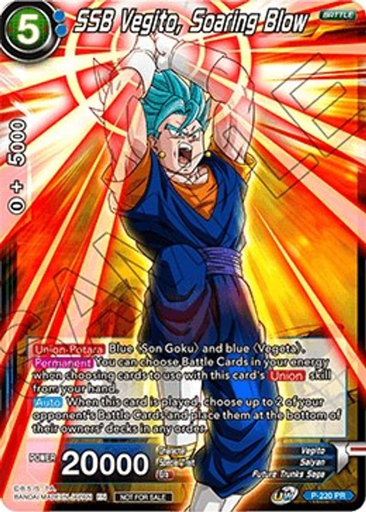 SSB Vegito, Soaring Blow (Event Pack 09) (Alternate Foil)