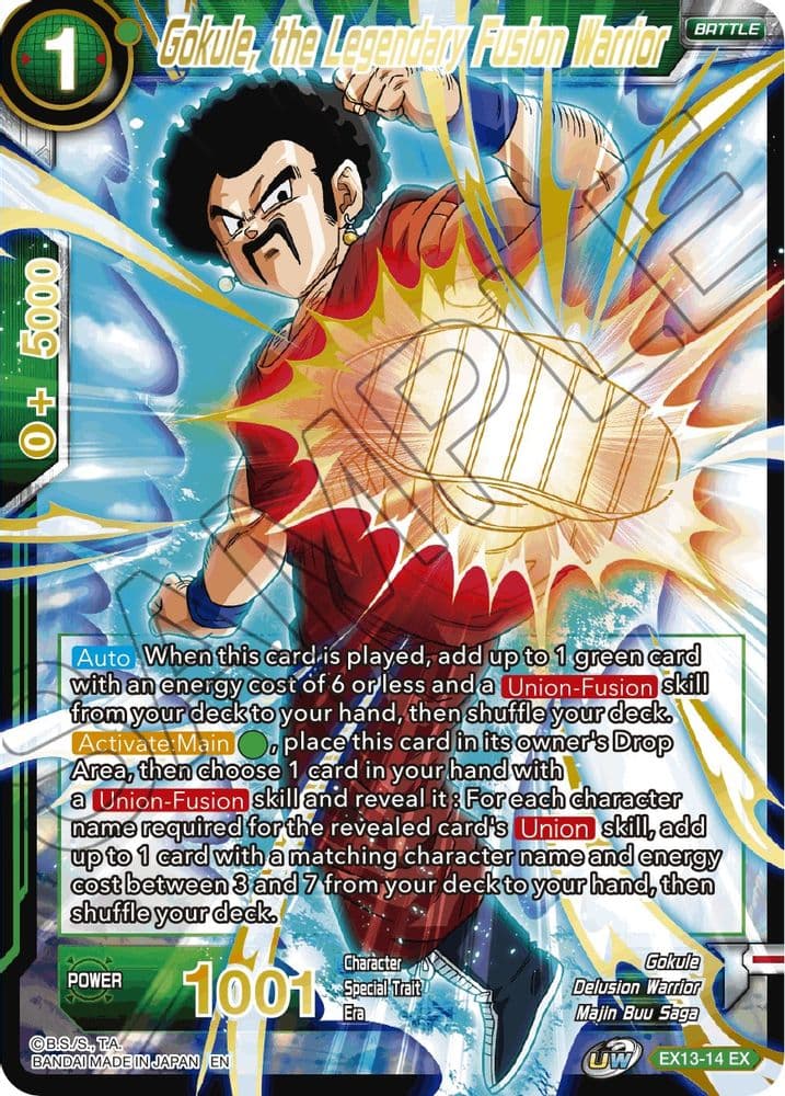 Gokule, the Legendary Fusion Warrior