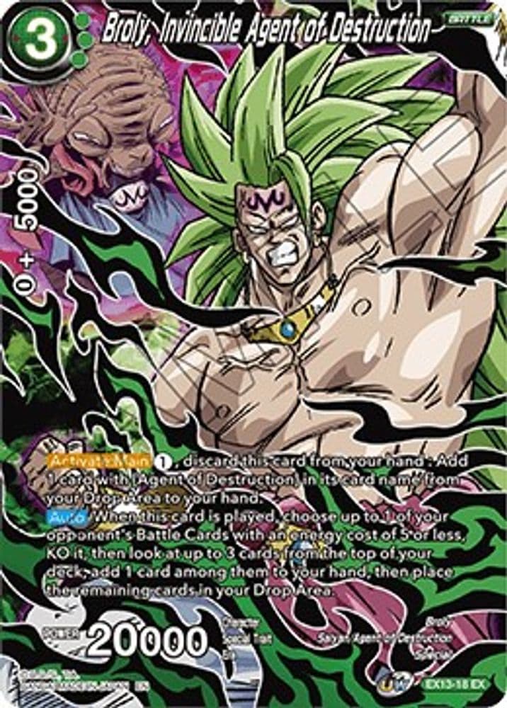 Broly, Invincible Agent of Destruction