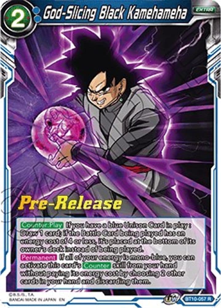 God-Slicing Black Kamehameha (Pre-Release)