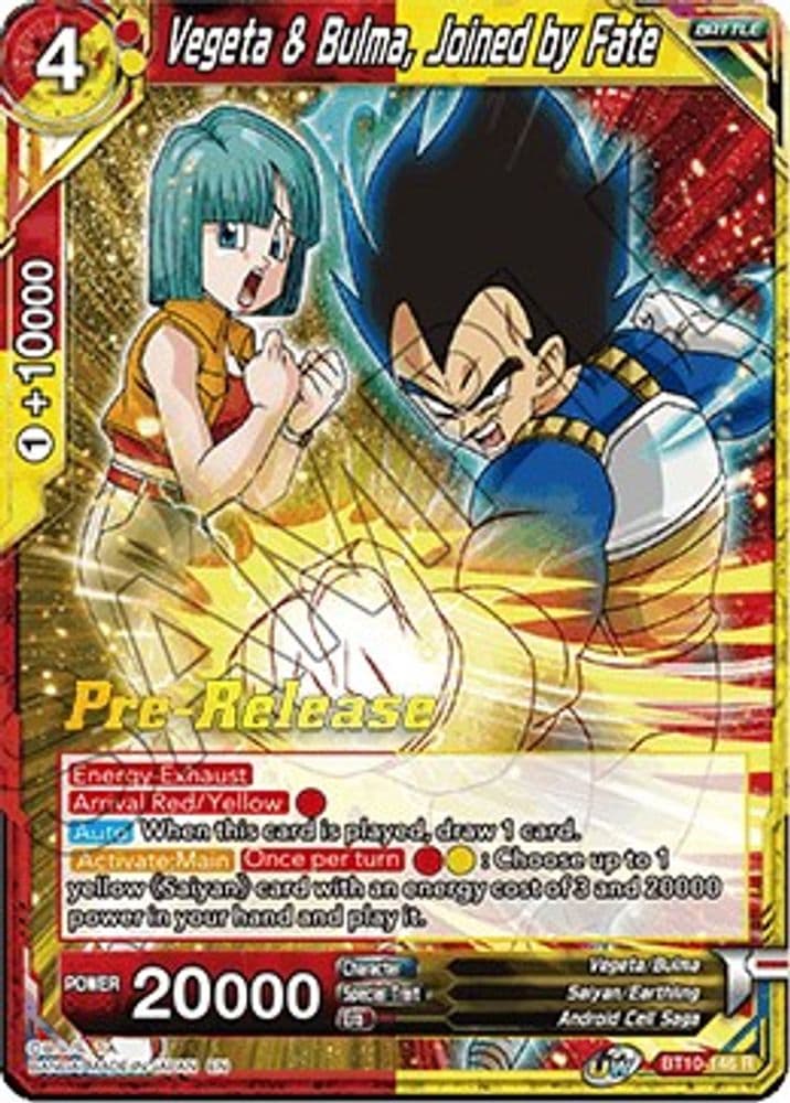 Vegeta & Bulma, Joined by Fate (Pre-Release)