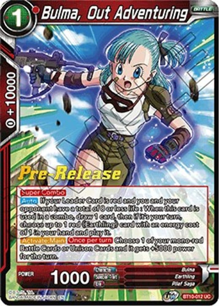 Bulma, Out Adventuring (Pre-Release)
