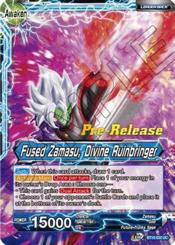 Fused Zamasu // Fused Zamasu, Divine Ruinbringer (Pre-Release)