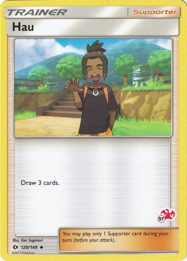 Hau (#57 Charizard Stamped)