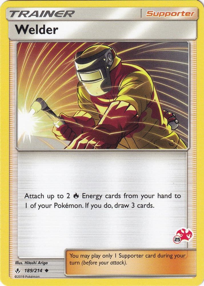 Welder (#25 Charizard Stamped)